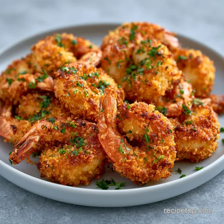 Crispy Baked Shrimp: Golden and Crunchy