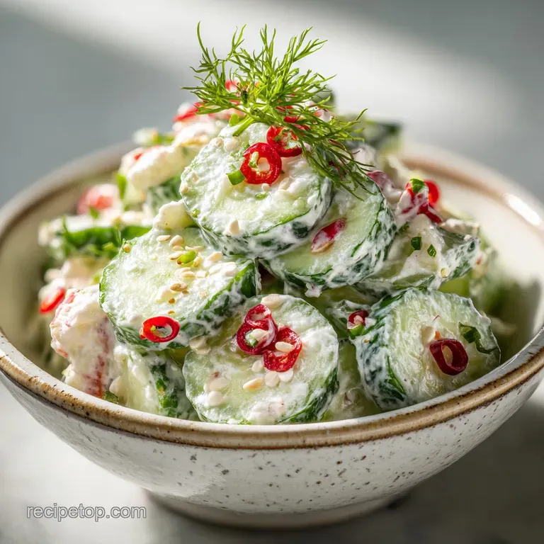 Cucumber Ranch Crack Salad Recipe