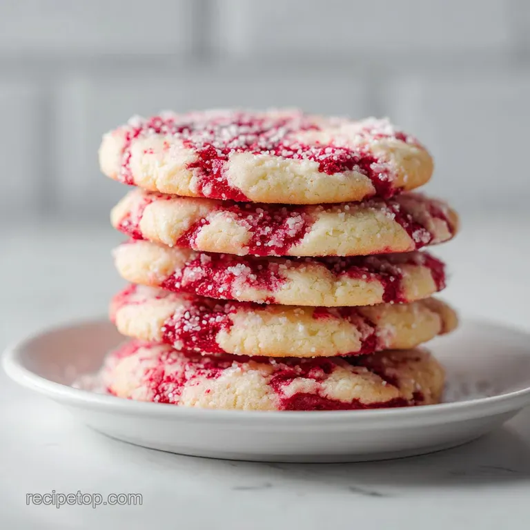 Raspberry Sugar Cookies: Velvety Centers