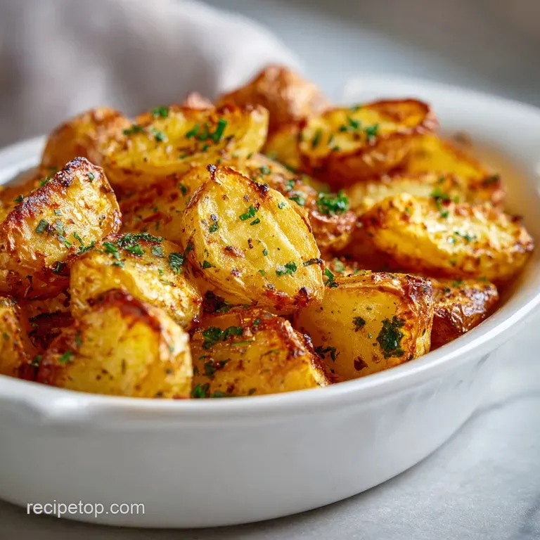 Delish Ranch Roasted Potatoes: Crispy and Golden