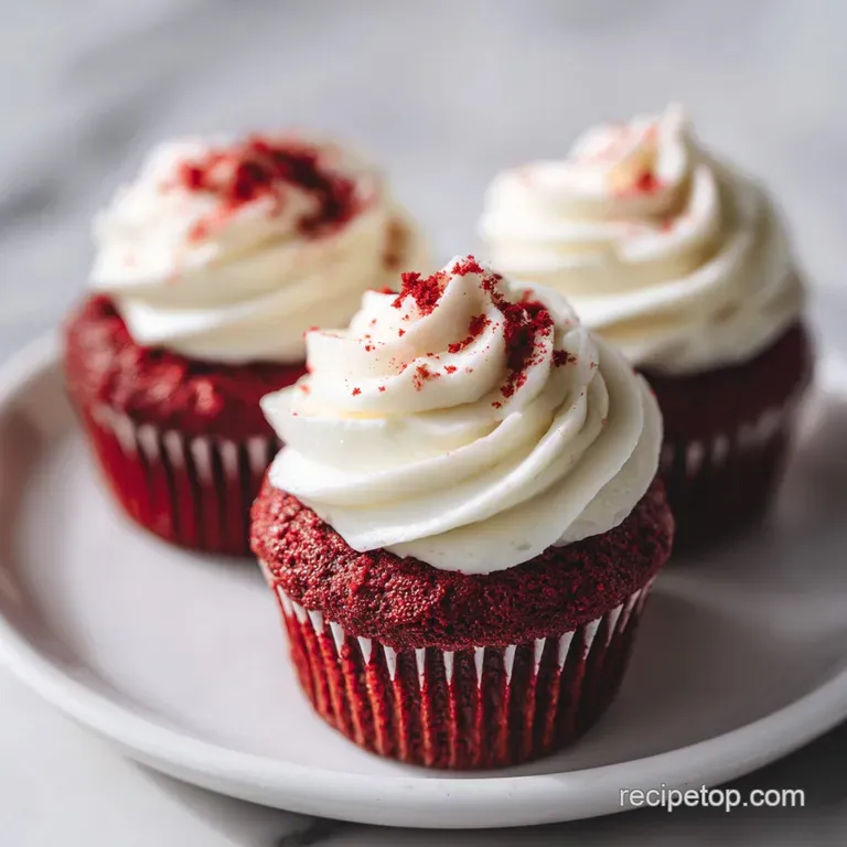 Delish Red Velvet Cupcakes: Moist and Tangy