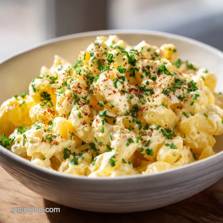 Deviled Egg Macaroni Salad Recipe