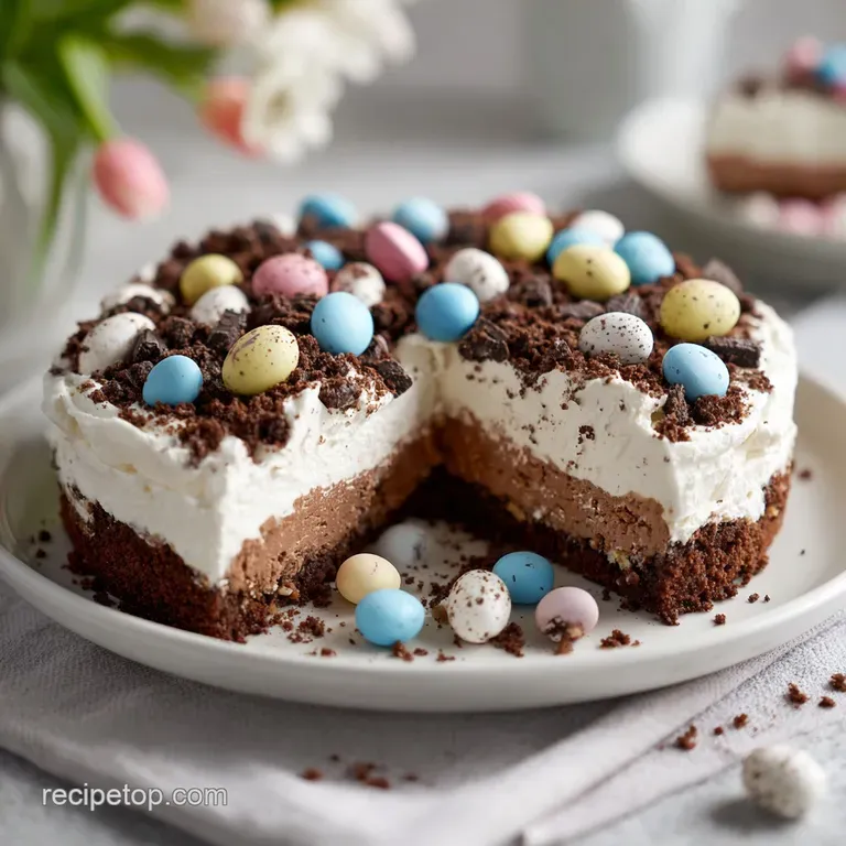Easter Dirt Cake Casserole: Creamy & No Bake
