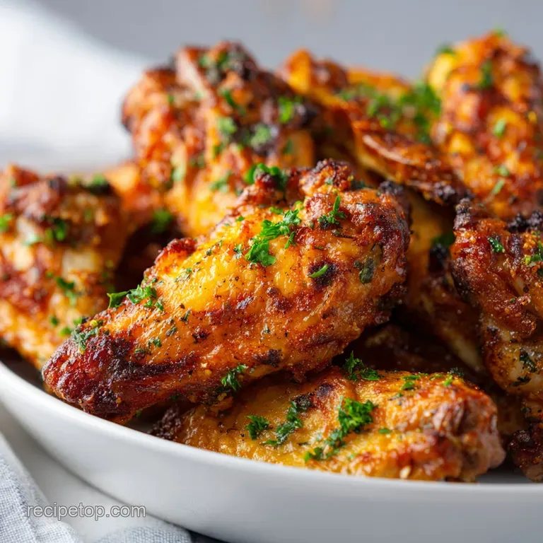Crispy Baked Chicken Wings: Shatteringly Crunchy