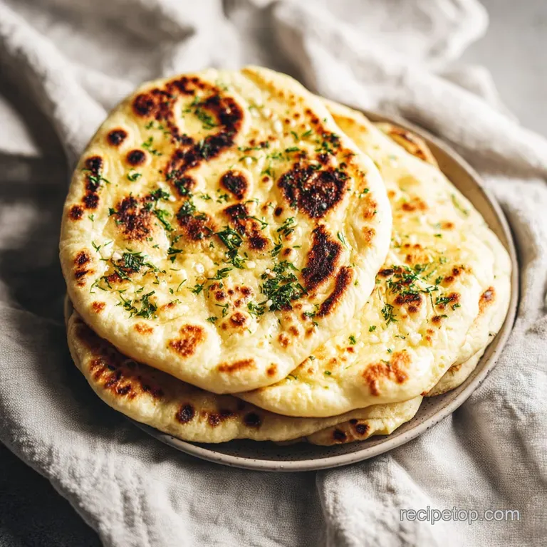 Easy Homemade Naan Bread: Soft and Pillowy