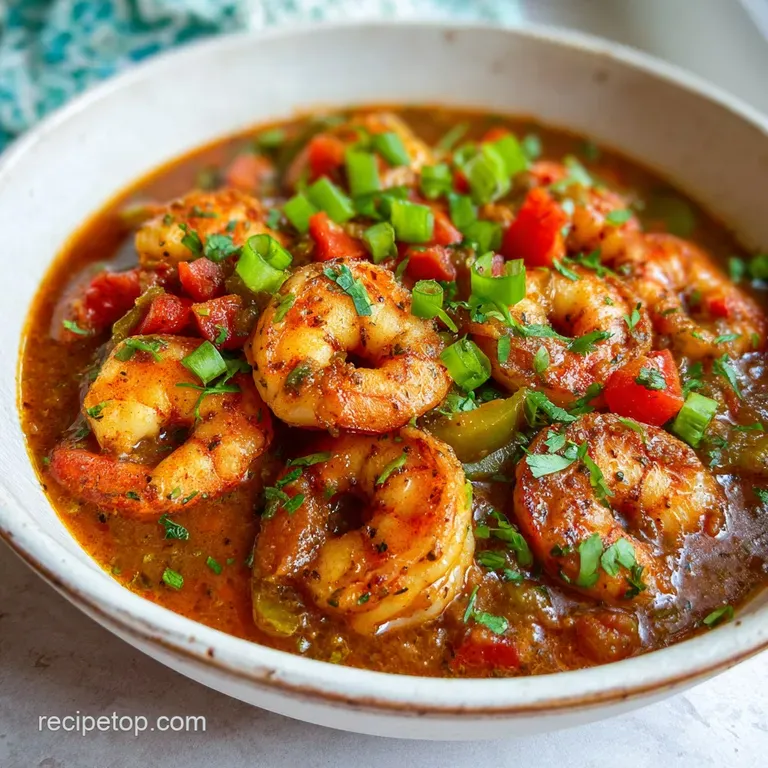 Shrimp Creole: Zesty Tomato Gravy