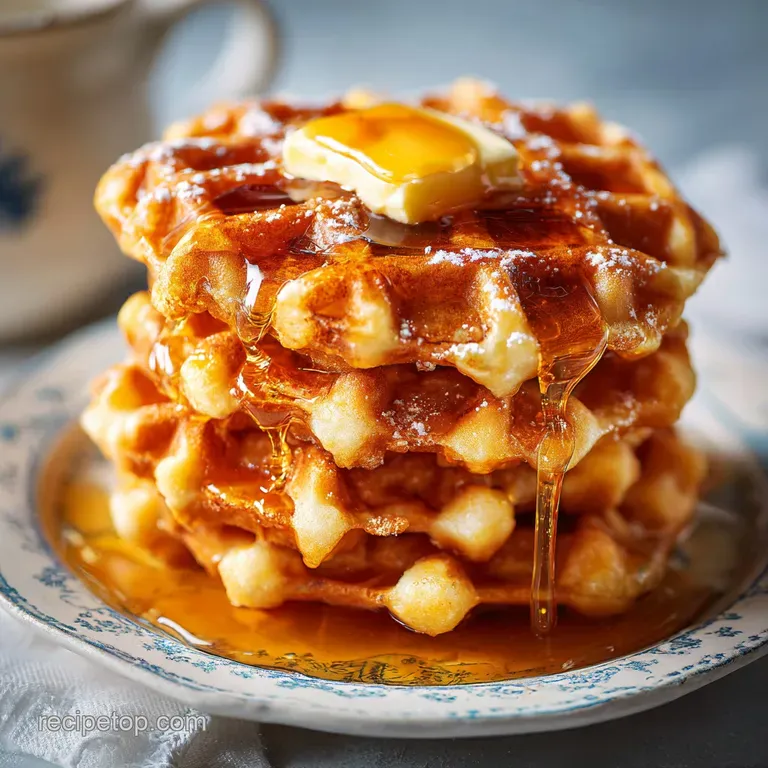 Easy Waffles: Crispy and Fluffy