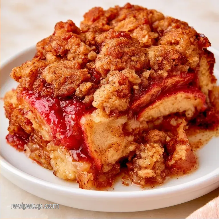 Apple Dump Cake: Golden and Crunchy