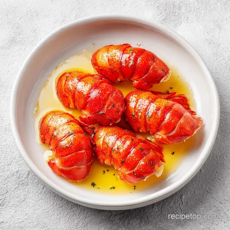 Baked Lobster Tails with Garlic Butter