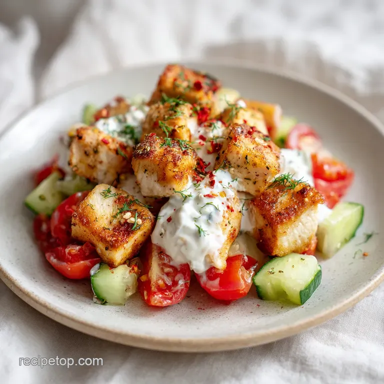 Greek Chicken Bowls: Mediterranean Style
