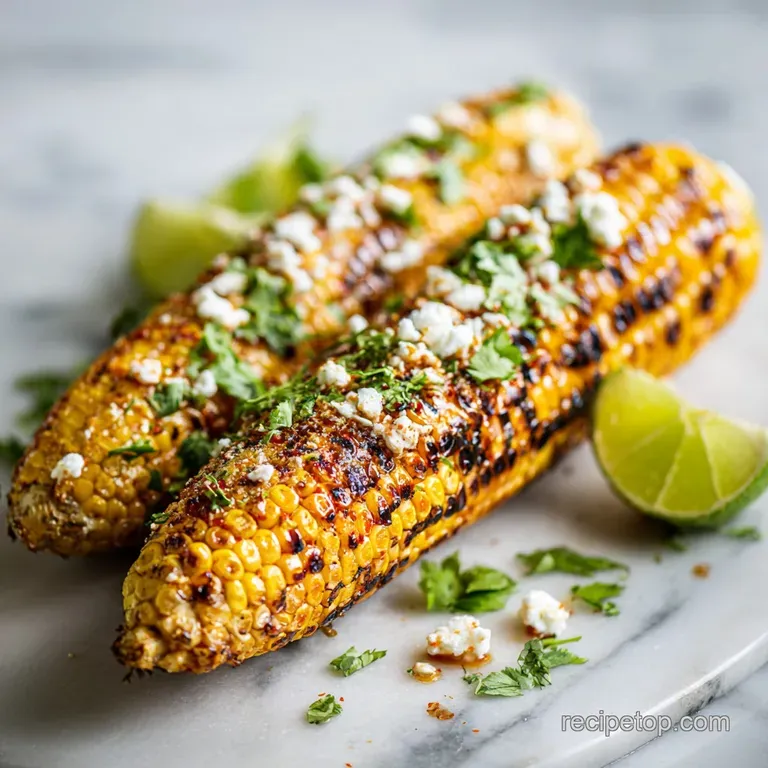 Grilled Corn on the Cob: Smoky and Zesty