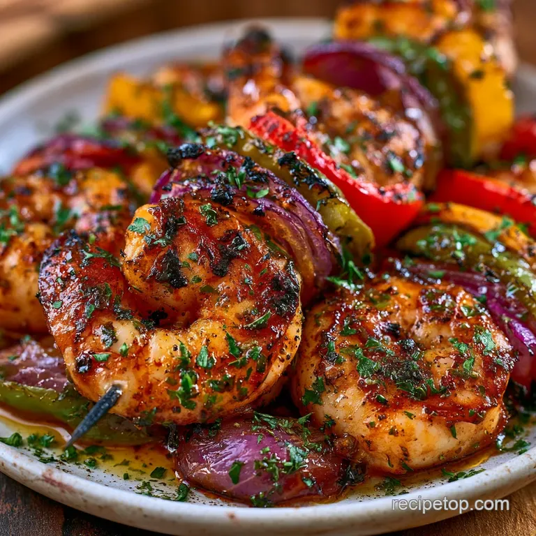 Grilled Shrimp Skewers for Summer: Smoky and Zesty
