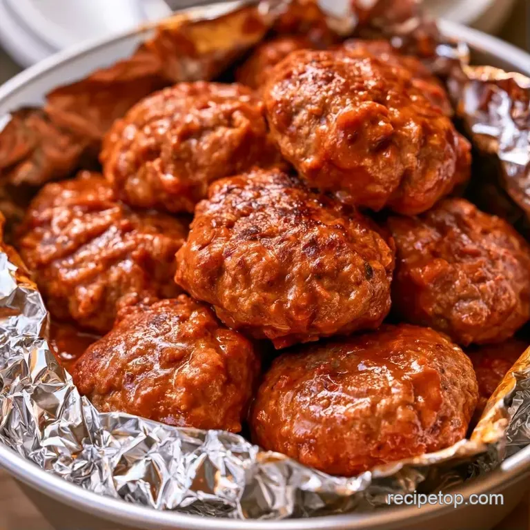 Several open silver foil packets on a rustic wooden tray, filled with browned meat and vibrant garden vegetables.