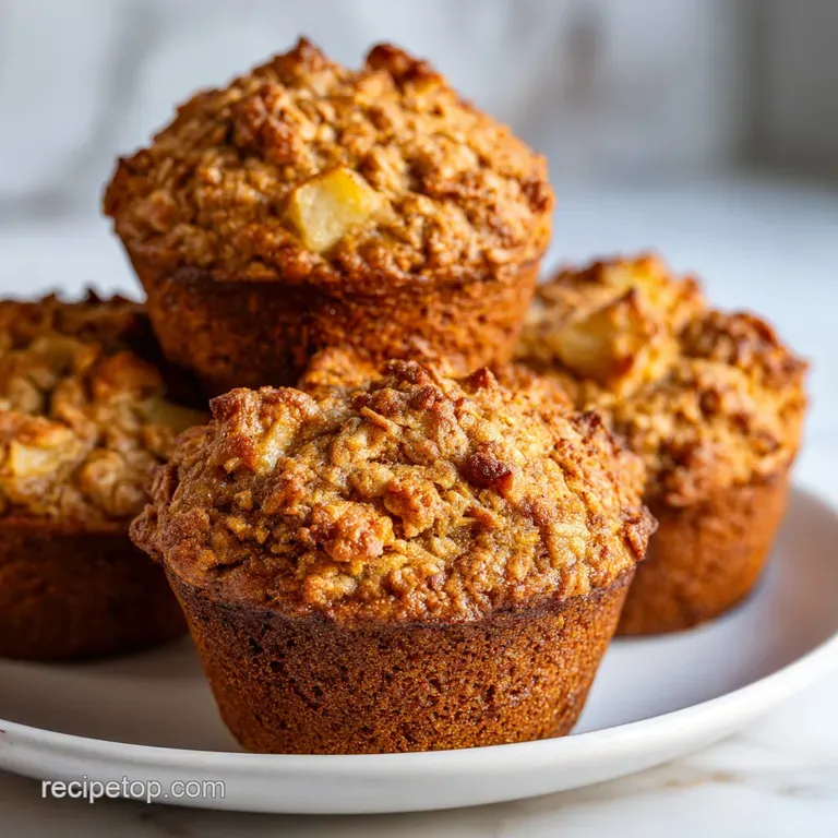Three warm, toasted muffins on a rustic wooden board beside a linen napkin and a steaming cup of black coffee.