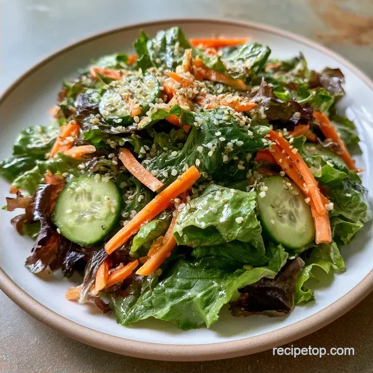 Healthy Summer Green Salad: Crisp and Bright