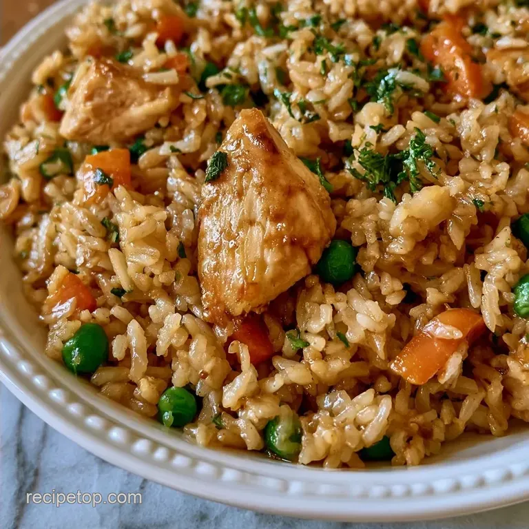 Hibachi Fried Rice with Chicken