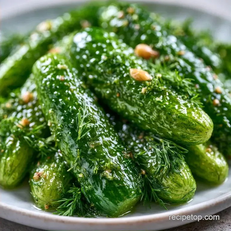 Homemade Kosher Dill Pickle Spears in 40 Minutes