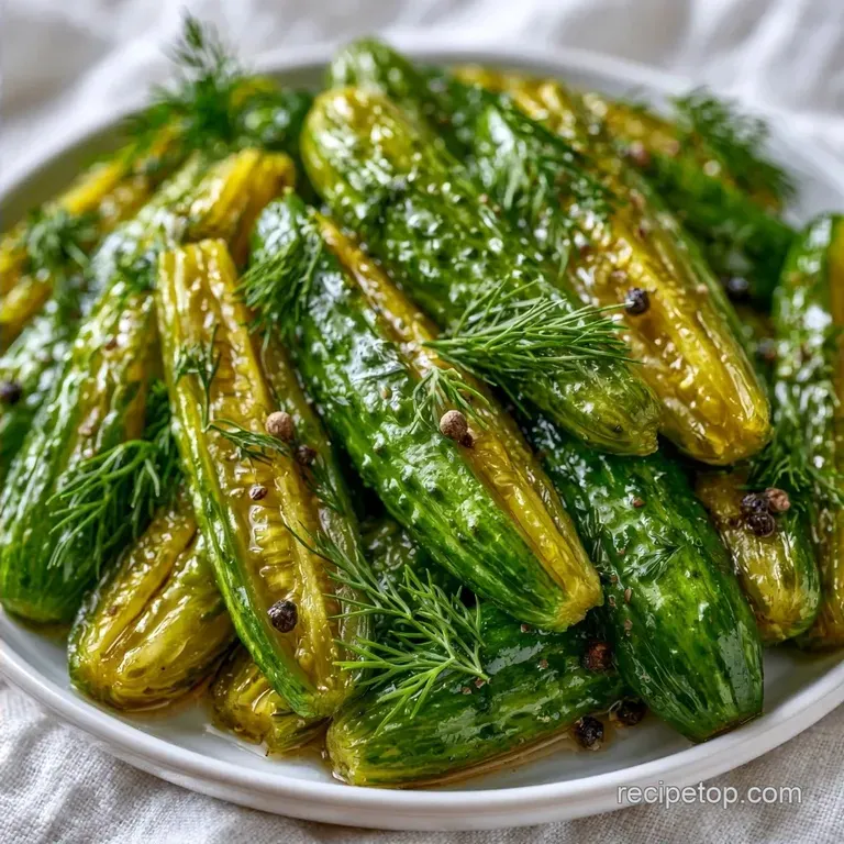 Crunchy Kosher Dill Pickles