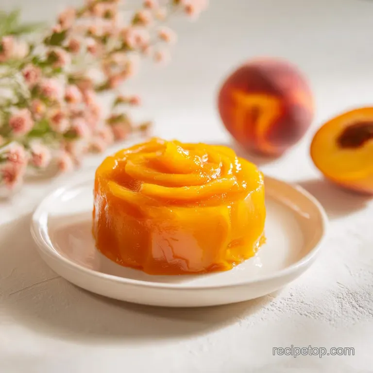 Homemade Peach Butter: Caramelized and Spreadable
