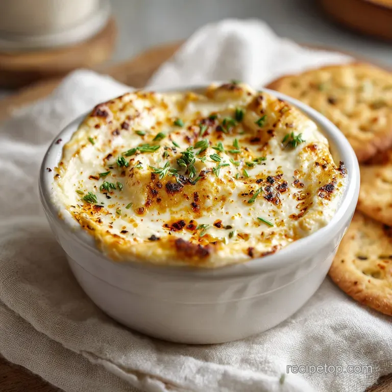 Creamy whipped goat cheese base topped with a glistening hot honey drizzle and crunchy baguette slices.