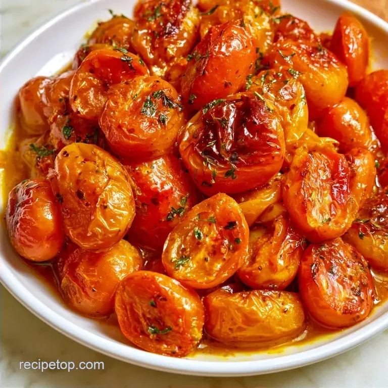 Indian Cherry Tomato Curry with Ghee