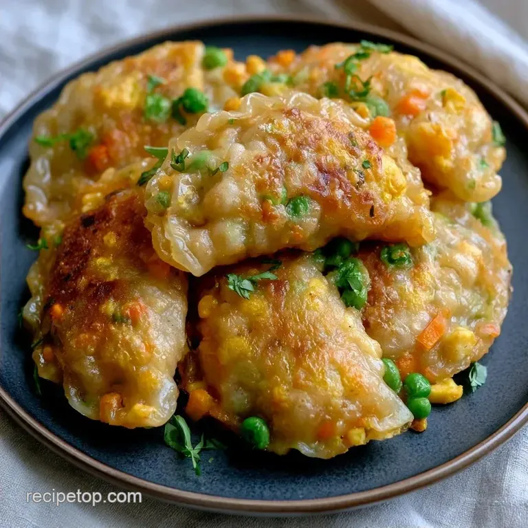 Crispy Indian Rice Paper Dumplings