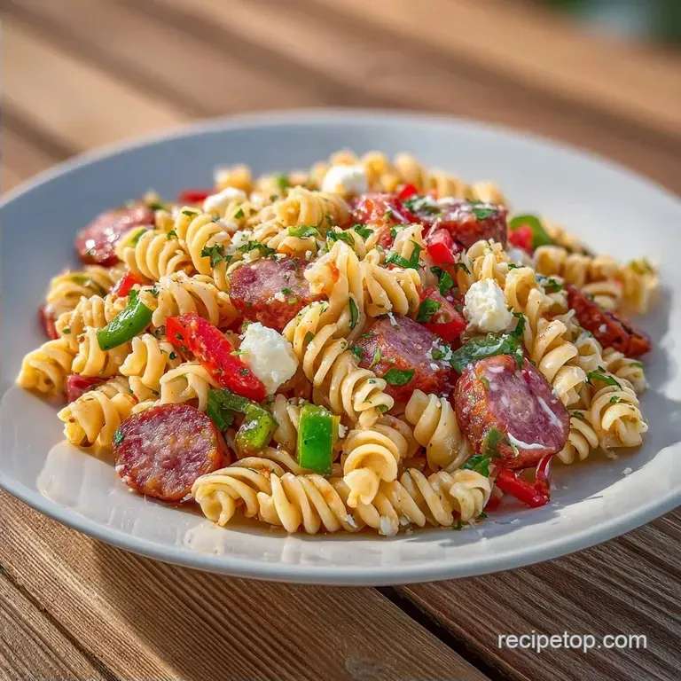 Italian Summer Pasta Salad: Zesty and Fresh