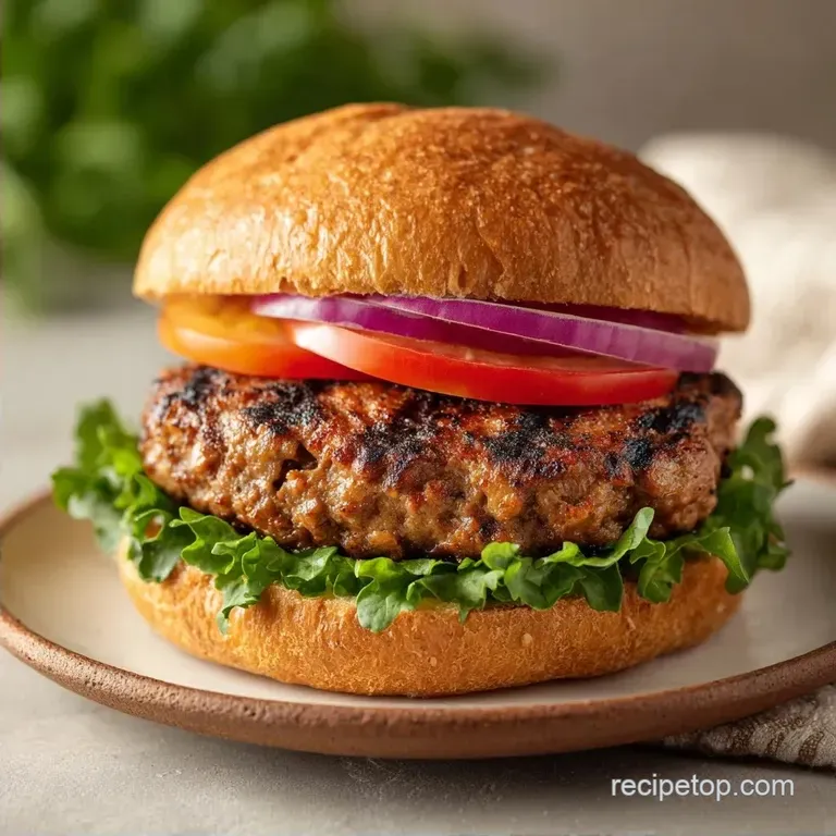 Beef Burgers: Lean and Juicy