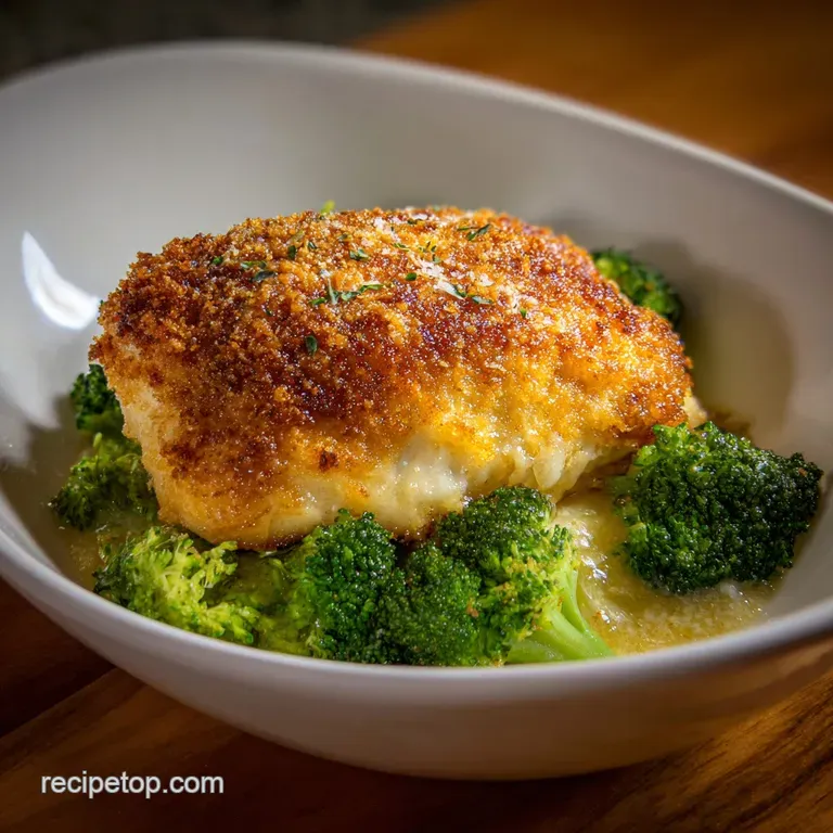 Keto Chicken Alfredo Broccoli Bake: Ultra-Creamy
