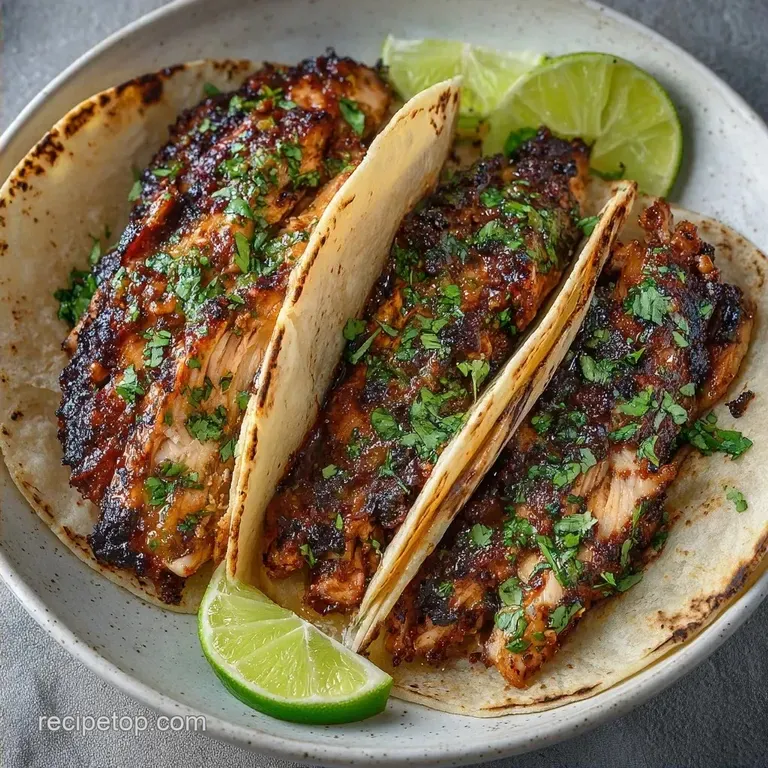 Honey-Lime Grilled Chicken Tacos: Kid Friendly