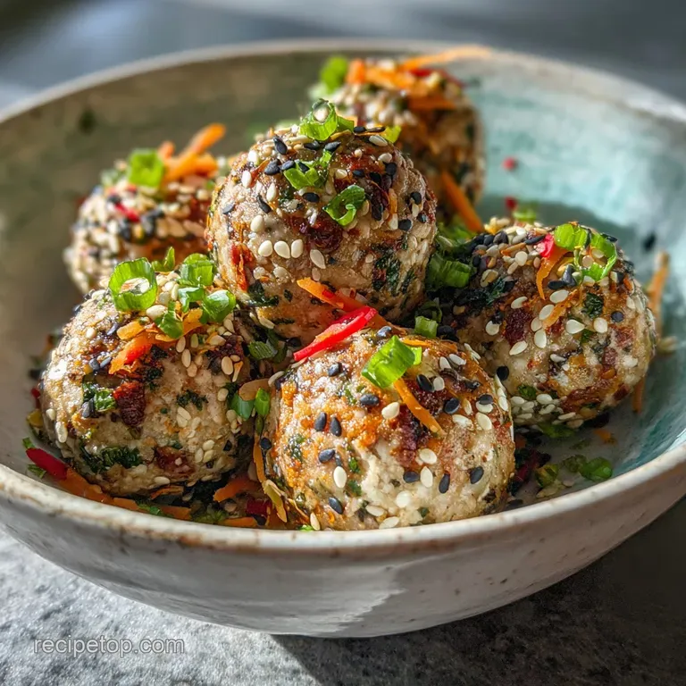 Korean BBQ Meatballs Delicious Recipe