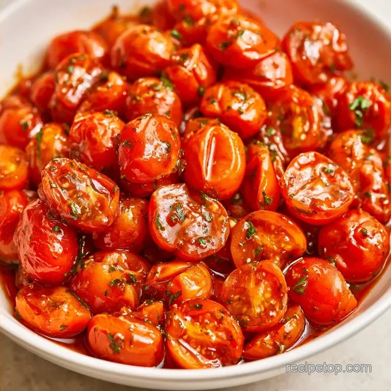 Marinated Cherry Tomatoes with Balsamic