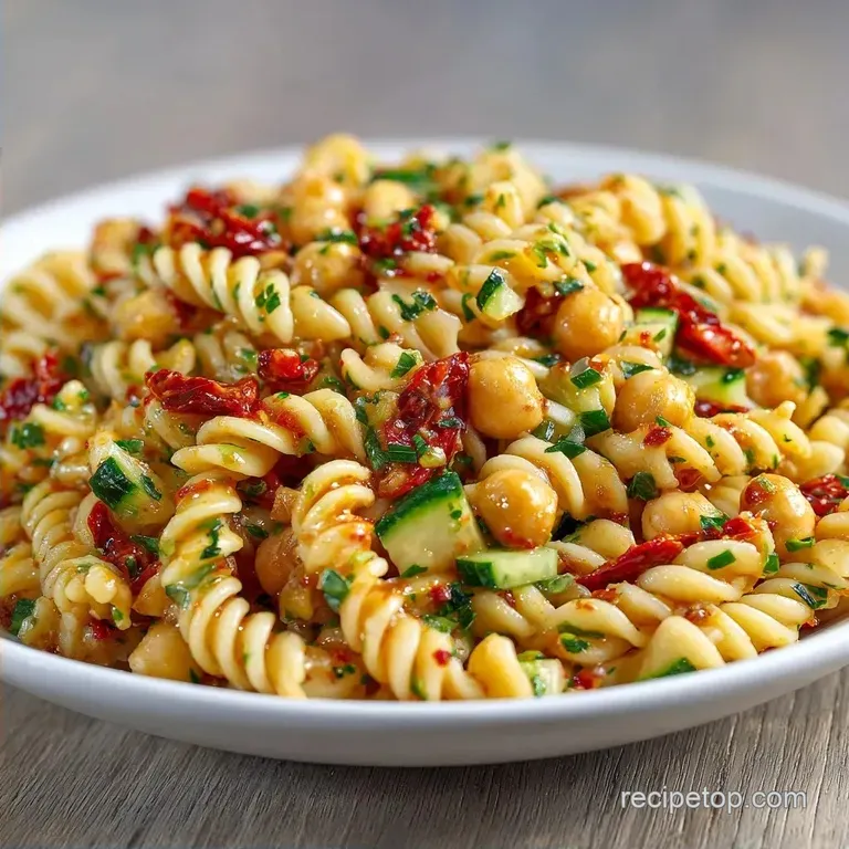 Mediterranean Pasta Salad: Nutrient-Dense and Briny