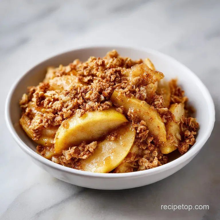 Old Fashioned Apple Crisp: Buttery and Tart