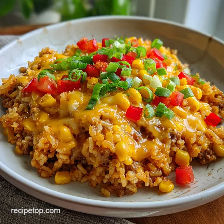 One Pot Taco Rice Recipe for Delicious Family Dinner