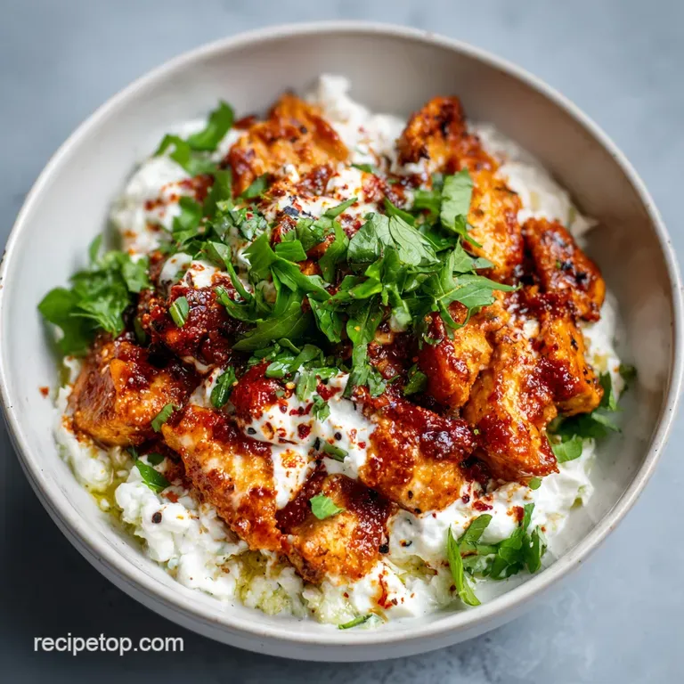 Chicken Parm Cottage Cheese Bowl Recipe