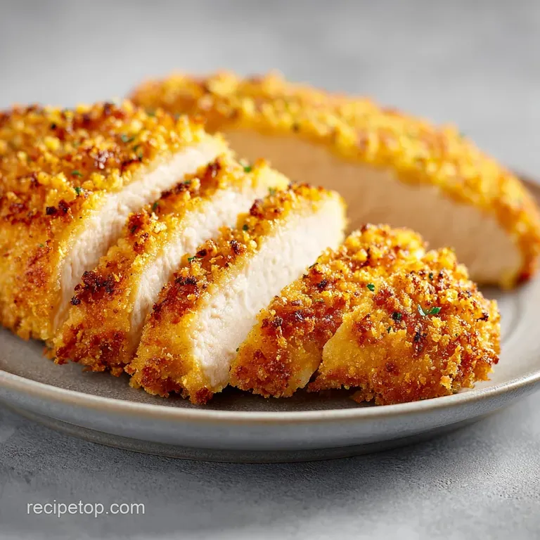 Parmesan Crusted Chicken: Crispy and Juicy