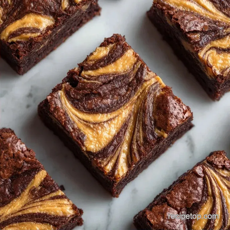 Guilt-Free Peanut Butter Brookies: Fudgy and Salty