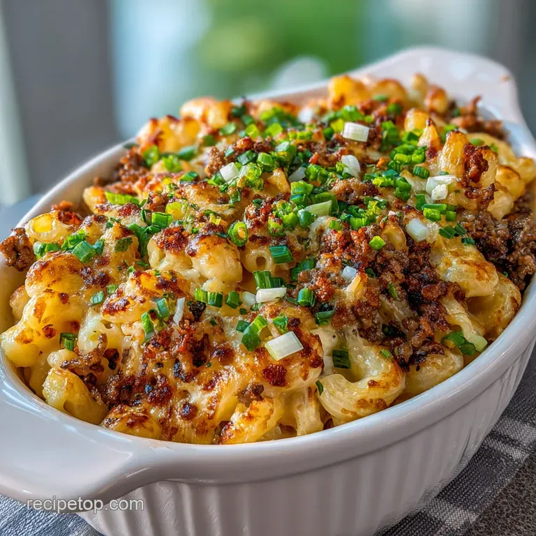 Philly Cheesesteak Mac and Cheese