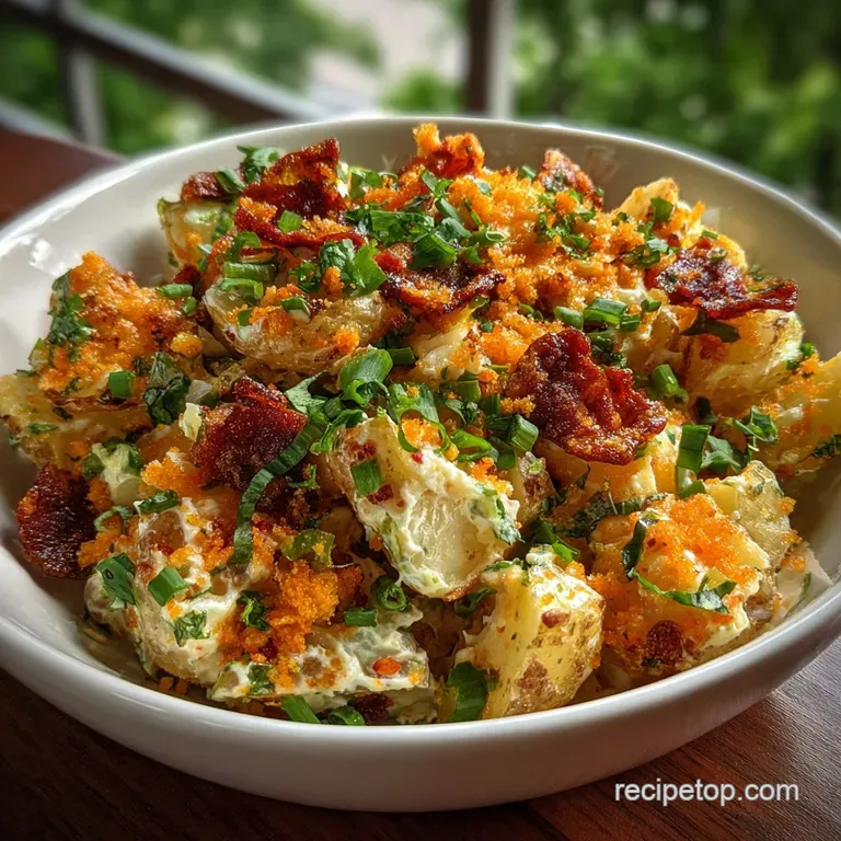 Jalapeno Popper Roasted Potato Salad Recipe