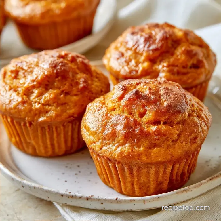 Whole Wheat Pumpkin Applesauce Muffins: Guilt-Free