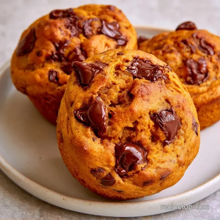 Golden-brown muffins arranged on a white ceramic plate with a dusting of cinnamon and a small bowl of maple syrup.