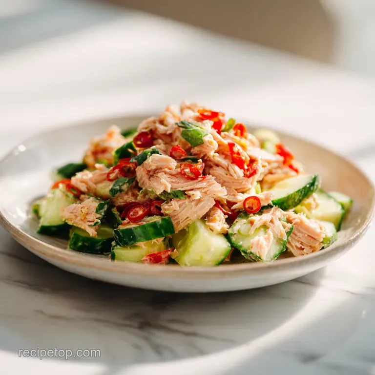 Canned Salmon Salad: Zesty and Flaky