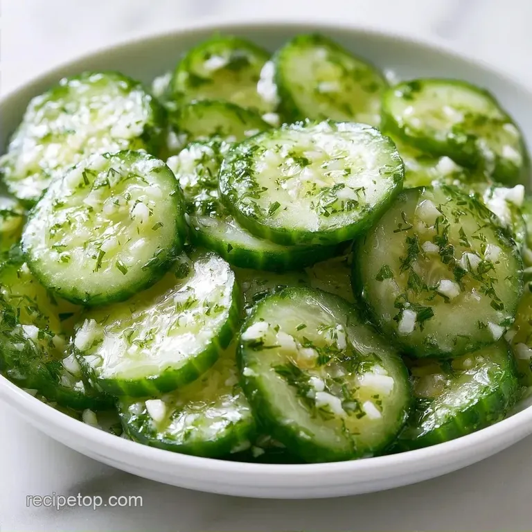 Ultra-Crisp Quick Garlic Cucumber Pickles
