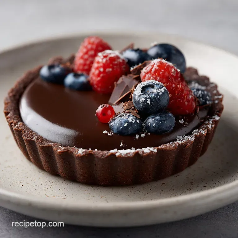 Dark Chocolate Tart: Rich and Silky