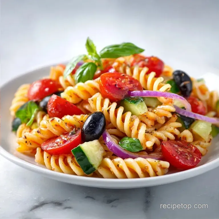 Rotini Pasta Salad: Failure-Proof and Juicy