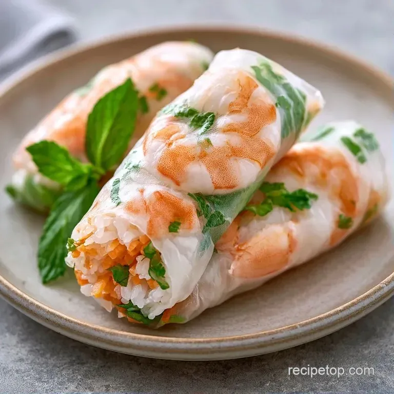 Sliced rolls showing colorful vegetable fillings arranged neatly on a slate board with a small bowl of peanut sauce.