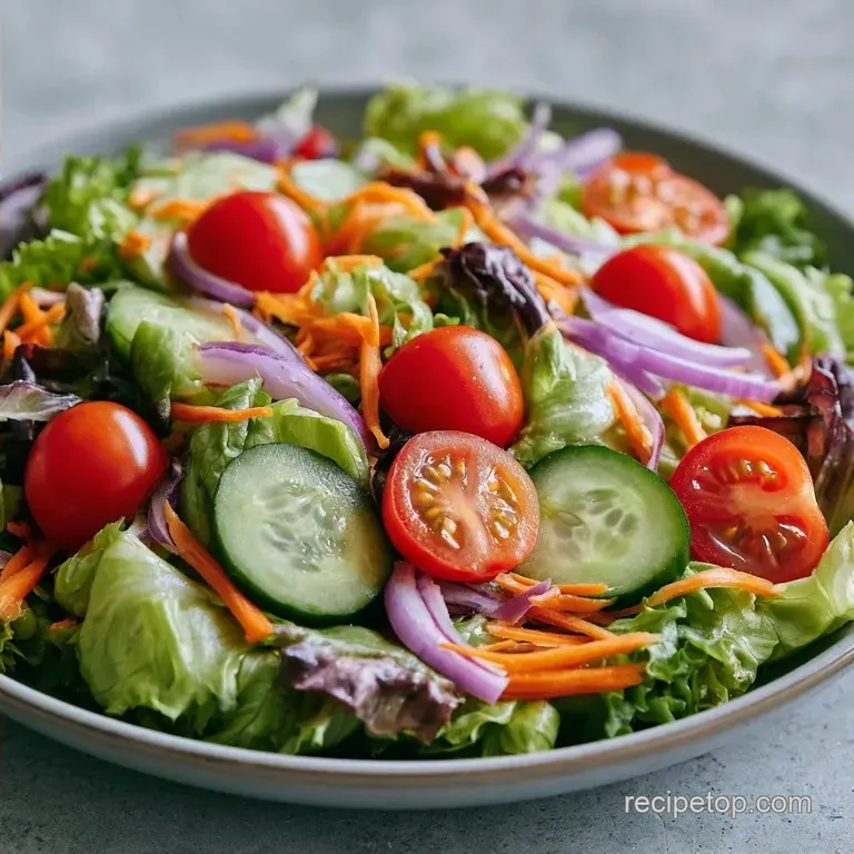 Simple Summer Garden Salad: Crisp and Refreshing