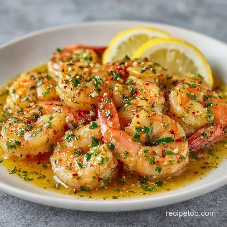 Lemon Garlic Butter Shrimp: Pan-Seared and Zesty