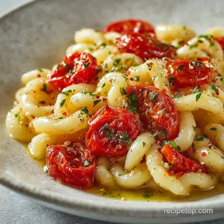 Summer Tomato Pasta Dish: Fresh and Bright
